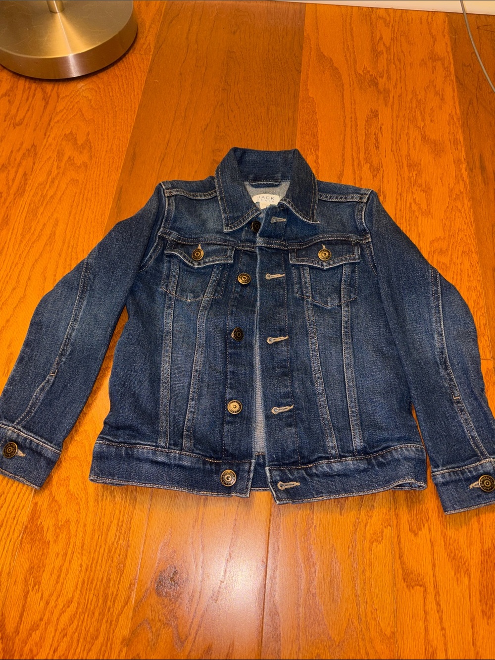 Janie and Jack Dark Blue Denim Jean Jacket